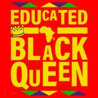 Educated Black Queen Santa Hat thumb 1