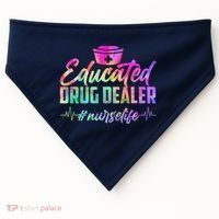 Educated Drug Dealer Nurselife USA-Made Doggie Bandana thumb 0