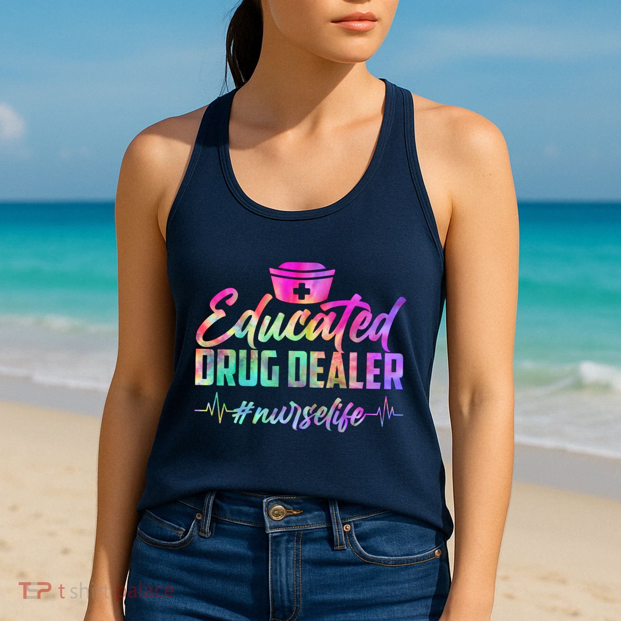 Educated Drug Dealer Nurselife Women's Tank Top