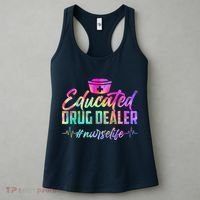 Educated Drug Dealer Nurselife Women's Tank Top thumb 3