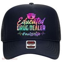 Educated Drug Dealer Nurselife Hat thumb 0