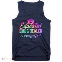 Educated Drug Dealer Nurselife Tank Top thumb 0