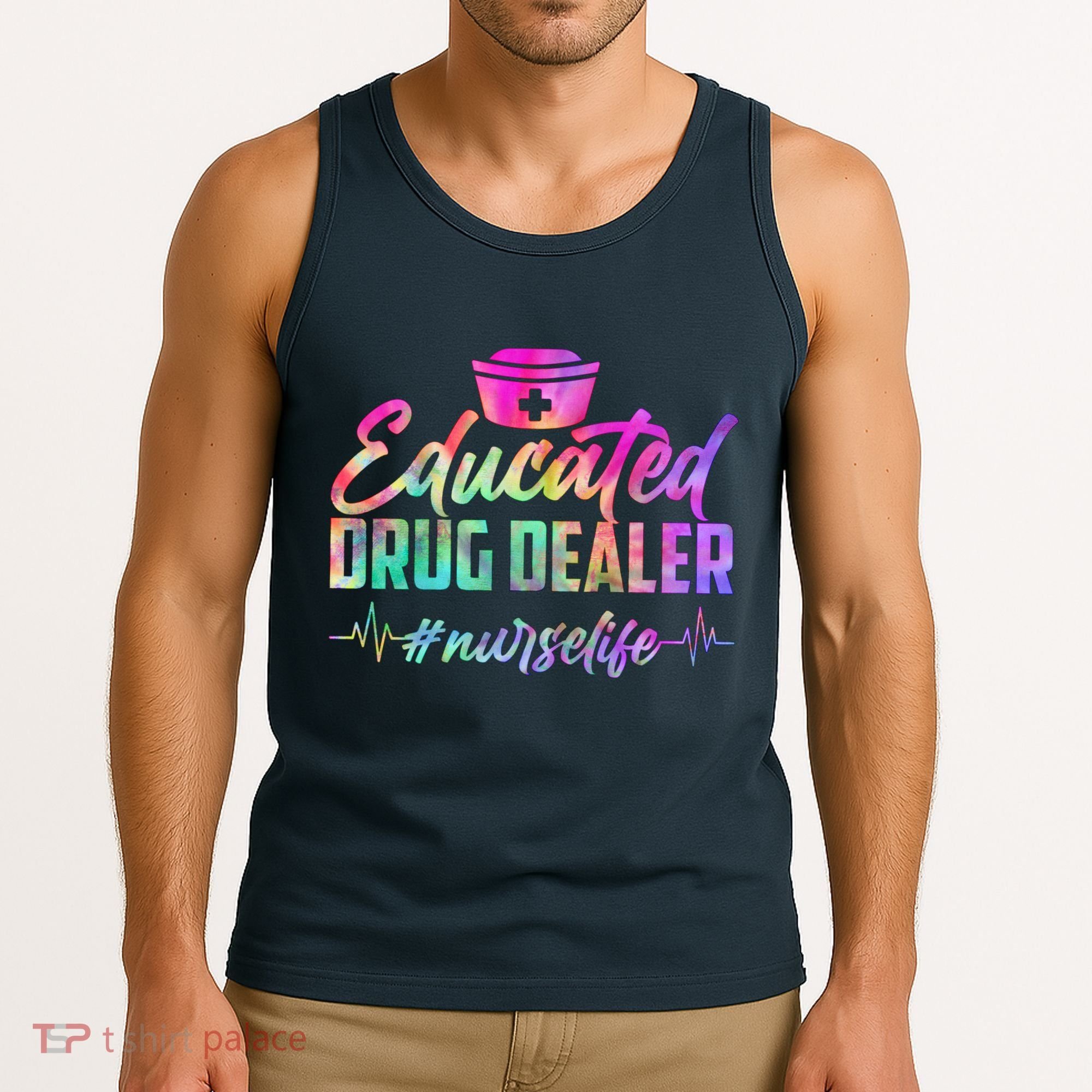 Educated Drug Dealer Nurselife Tank Top