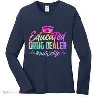 Educated Drug Dealer Nurselife Women's Long Sleeve Shirt thumb 0