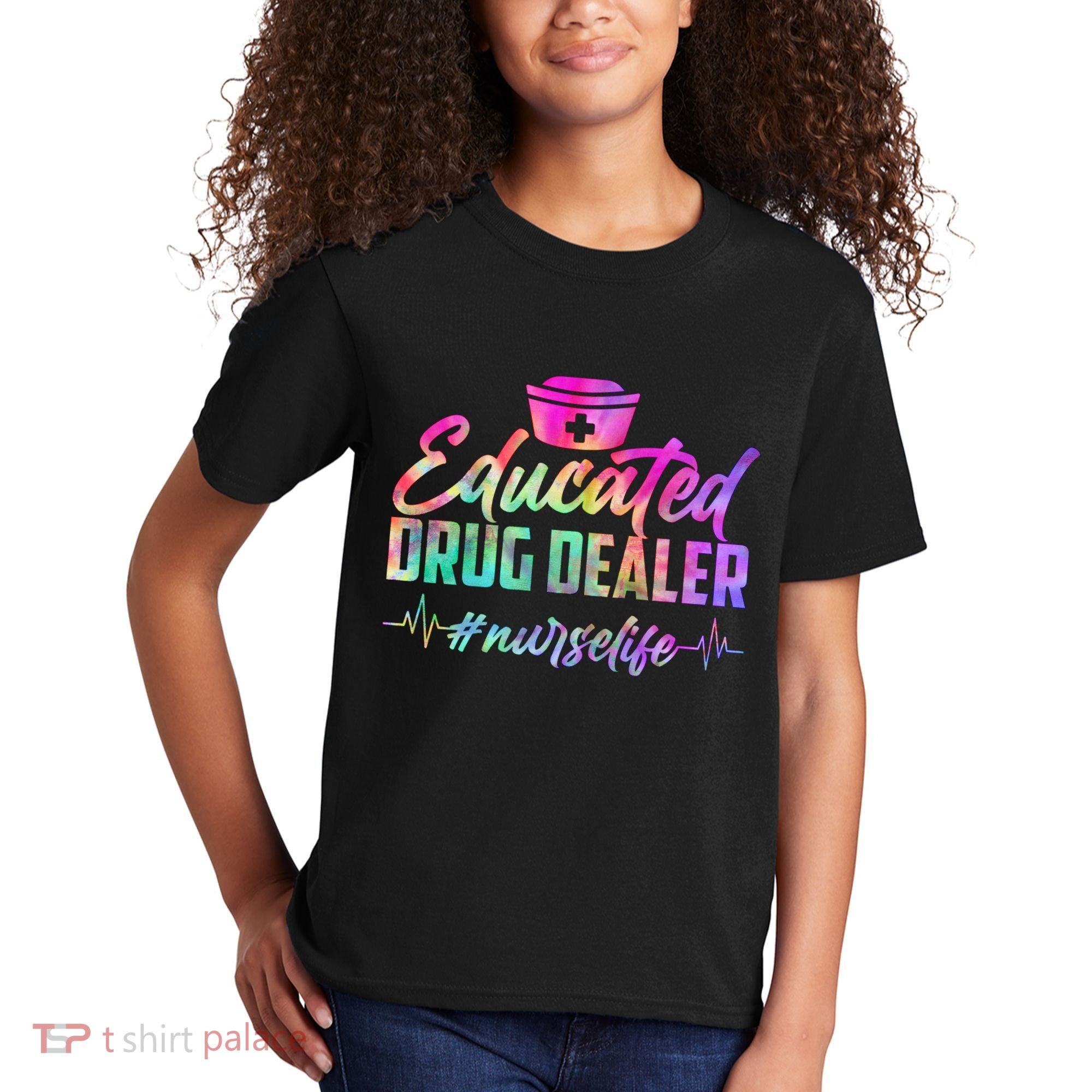 Educated Drug Dealer Nurselife Kids T-Shirt