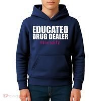 Educated Drug Dealer #Nurselife Nurse Kids Hoodie thumb 4