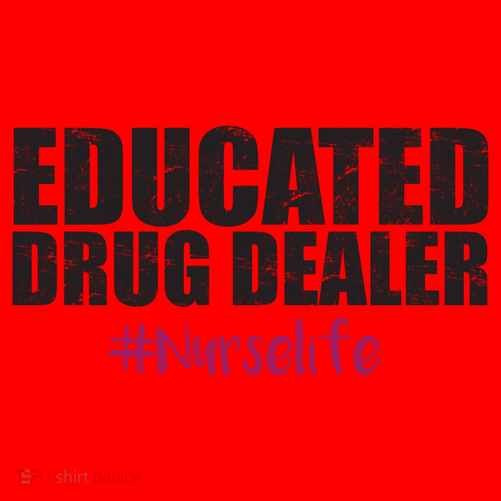 Educated Drug Dealer #Nurselife Nurse Santa Hat