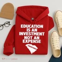 Education Is An Investment Not An Expense Hoodie thumb 4