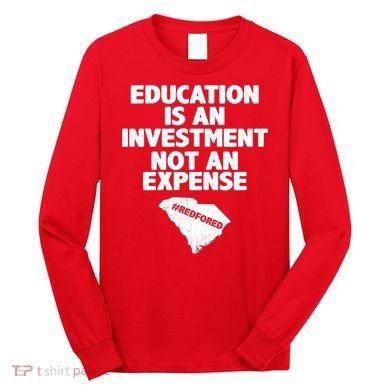 Education Is An Investment Not An Expense Long Sleeve Shirt
