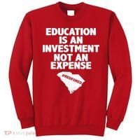 Education Is An Investment Not An Expense Sweatshirt thumb 0