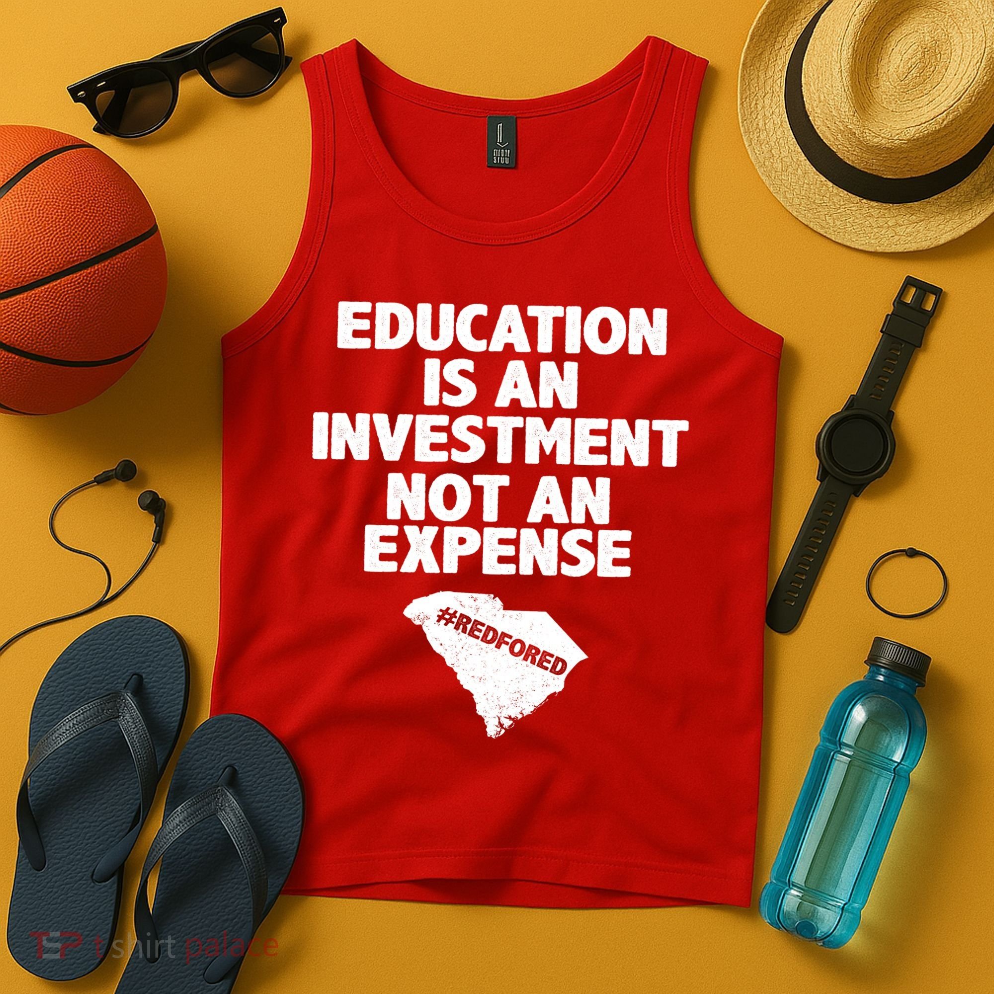 Education Is An Investment Not An Expense Tank Top
