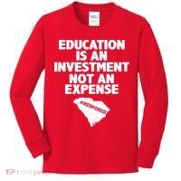Education Is An Investment Not An Expense Kids Long Sleeve Shirt thumb 0