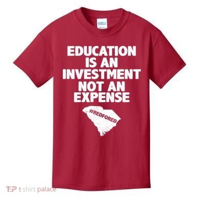 Education Is An Investment Not An Expense Kids T-Shirt