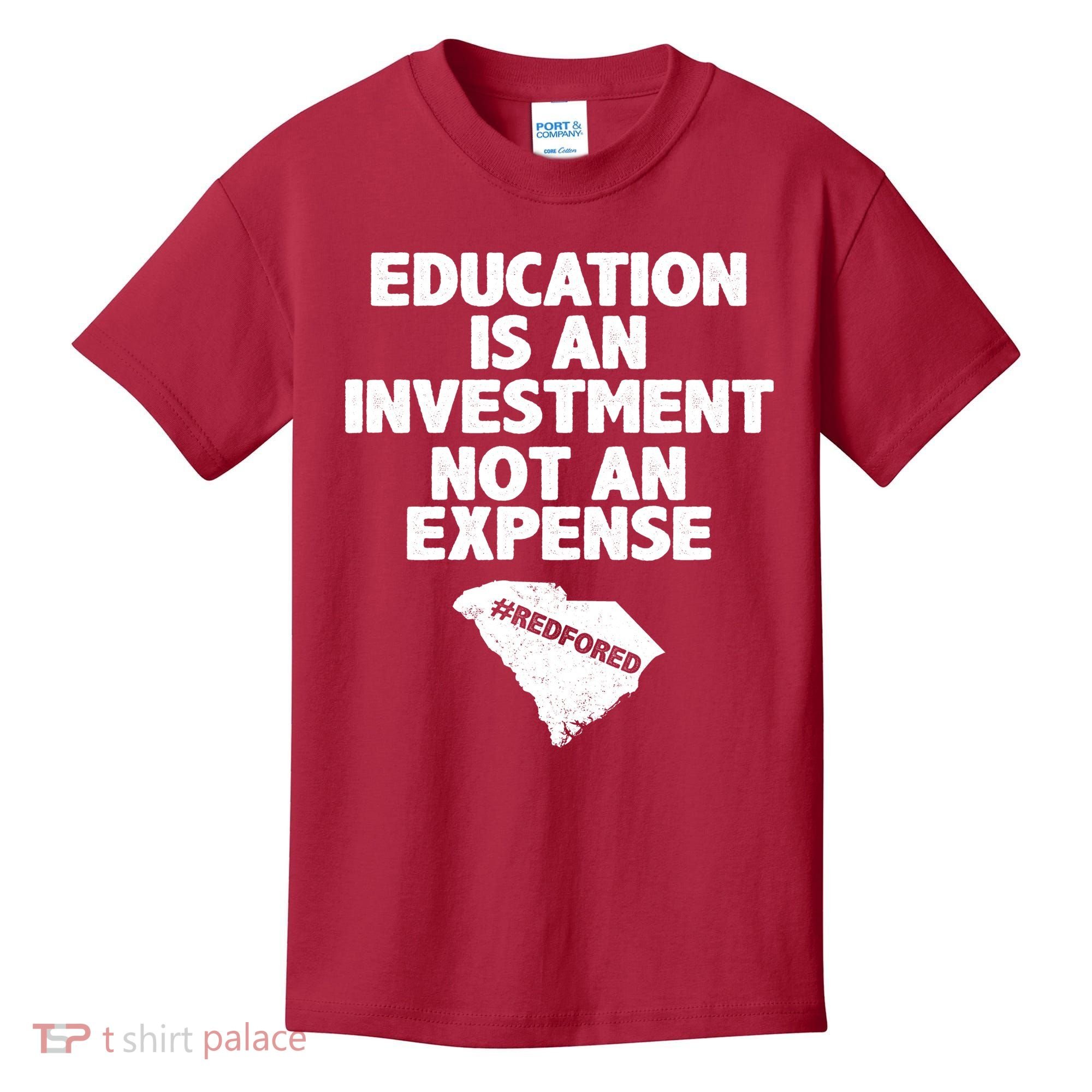 Education Is An Investment Not An Expense Kids T-Shirt