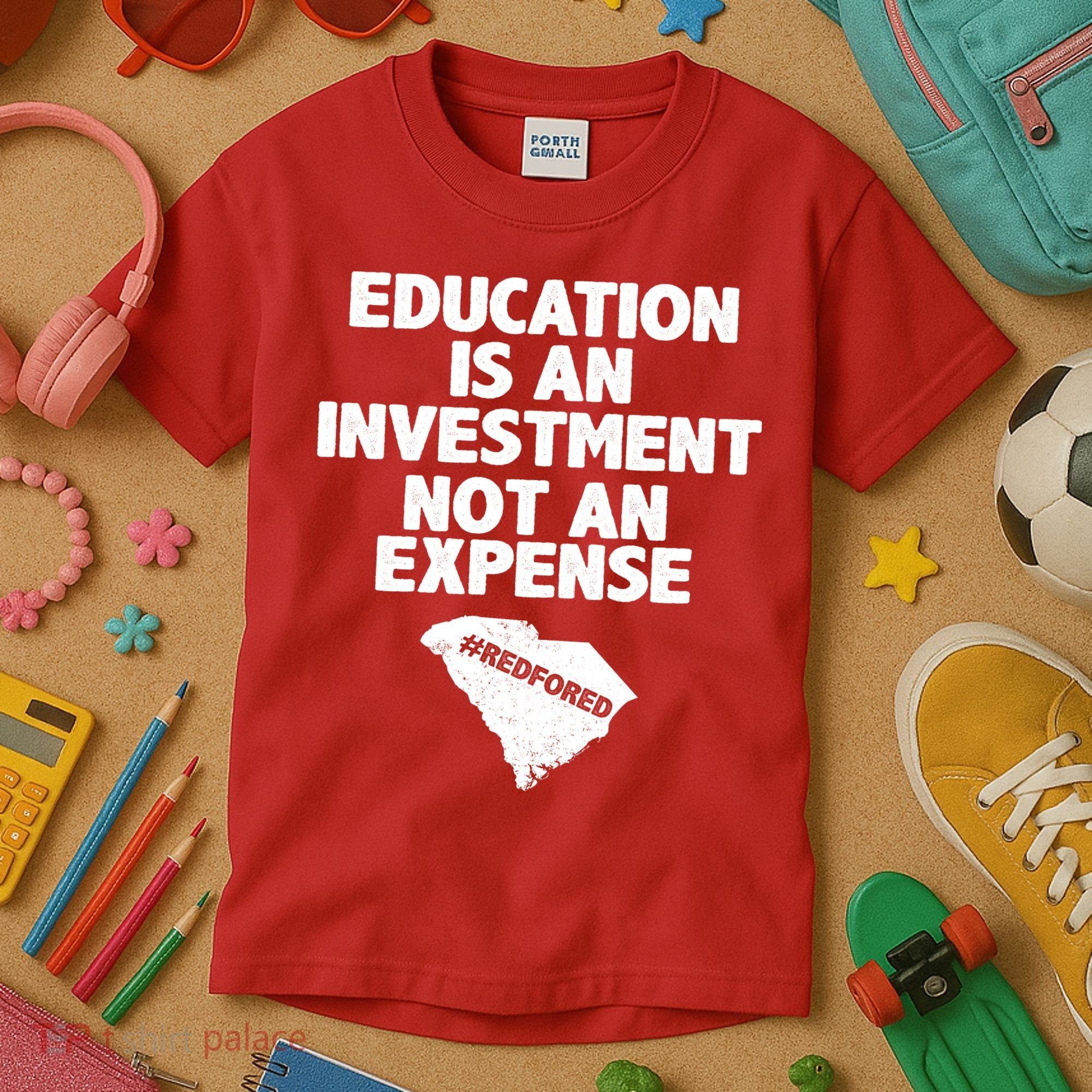 Education Is An Investment Not An Expense Kids T-Shirt
