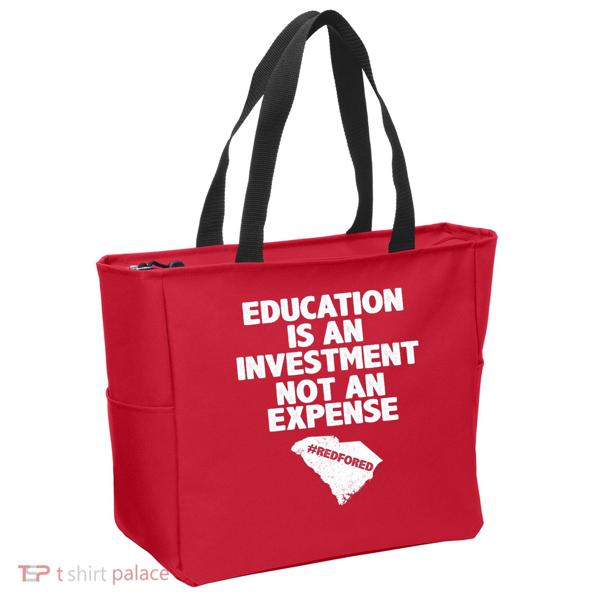 Education Is An Investment Not An Expense Tote Bag