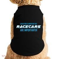 Education Is Important Race Cars Are Importanter  Doggie Tank thumb 0