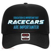 Education Is Important Race Cars Are Importanter  Hat thumb 0