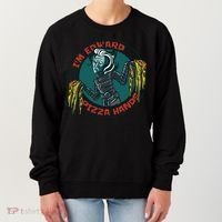 Edward Pizza Hands Parody Women's Sweatshirt thumb 0