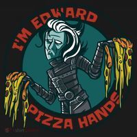 Edward Pizza Hands Parody Mousepad thumb 1