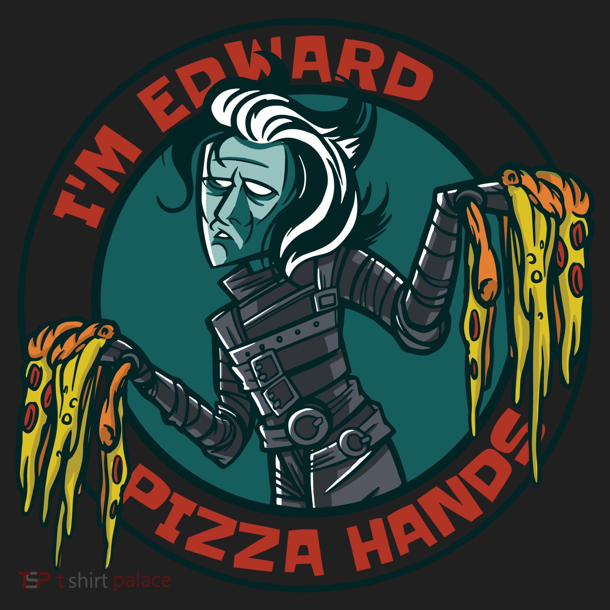 Edward Pizza Hands Parody Hat