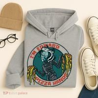 Edward Pizza Hands Parody Hoodie thumb 4