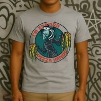 Edward Pizza Hands Parody T-Shirt thumb 3