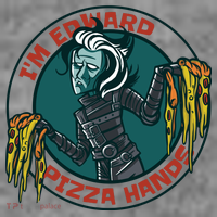 Edward Pizza Hands Parody Pajama Set thumb 2