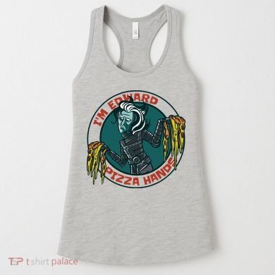 Edward Pizza Hands Parody Women's Tank Top
