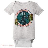 Edward Pizza Hands Parody Baby Bodysuit thumb 0