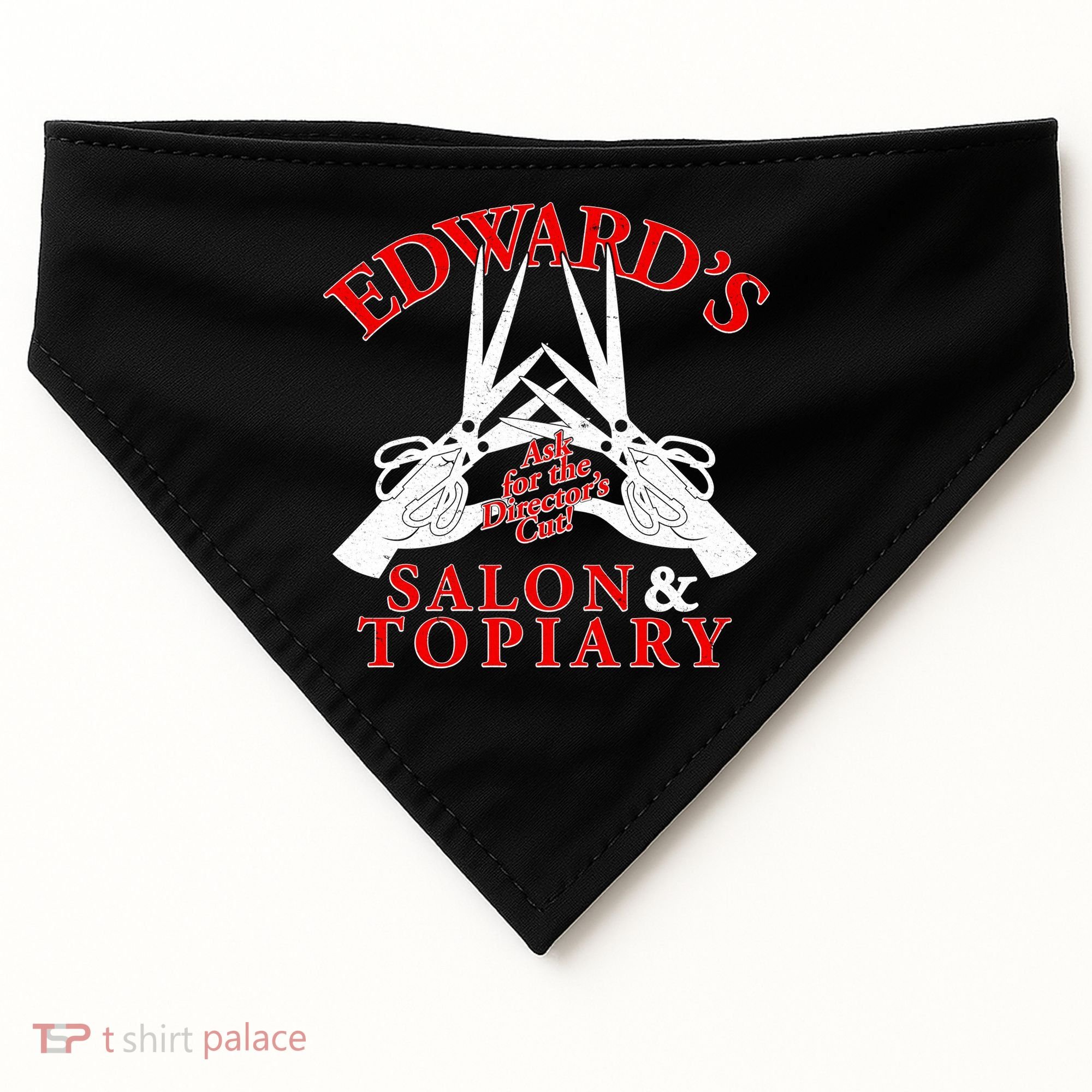 Edward's Salon & Topiary USA-Made Doggie Bandana
