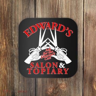 Edward's Salon & Topiary Coaster
