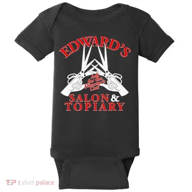 Edward's Salon & Topiary Baby Bodysuit