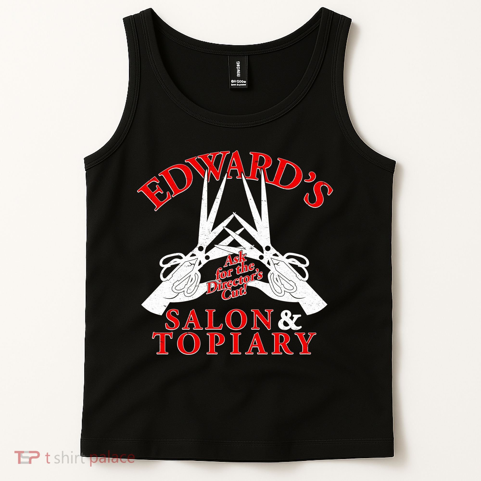 Edward's Salon & Topiary Tank Top