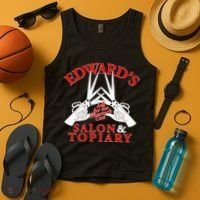 Edward's Salon & Topiary Tank Top thumb 4
