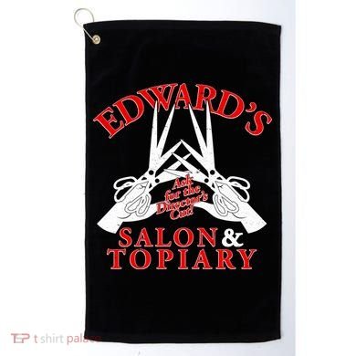 Edward's Salon & Topiary Golf Towel