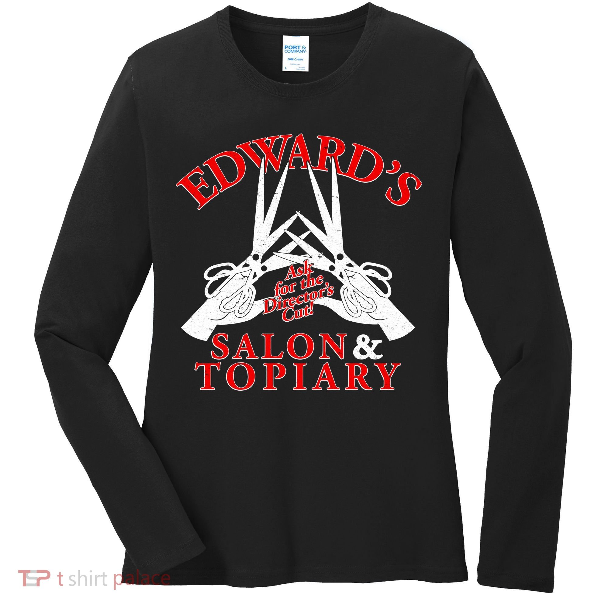 Edward's Salon & Topiary Women's Long Sleeve Shirt