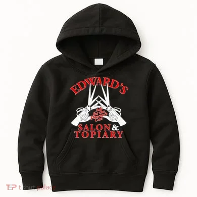 Edward's Salon & Topiary Kids Hoodie