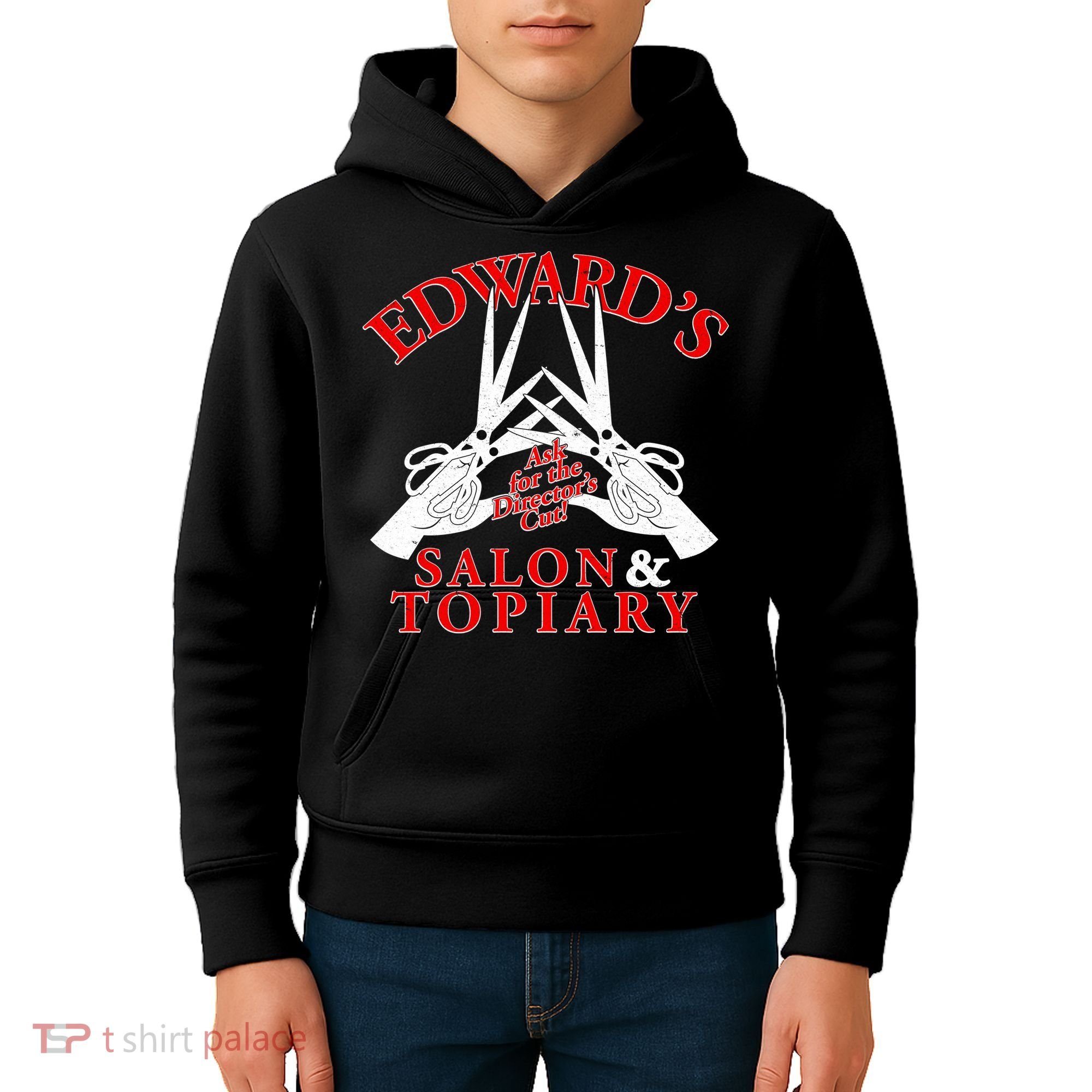 Edward's Salon & Topiary Kids Hoodie
