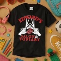 Edward's Salon & Topiary Kids T-Shirt thumb 3