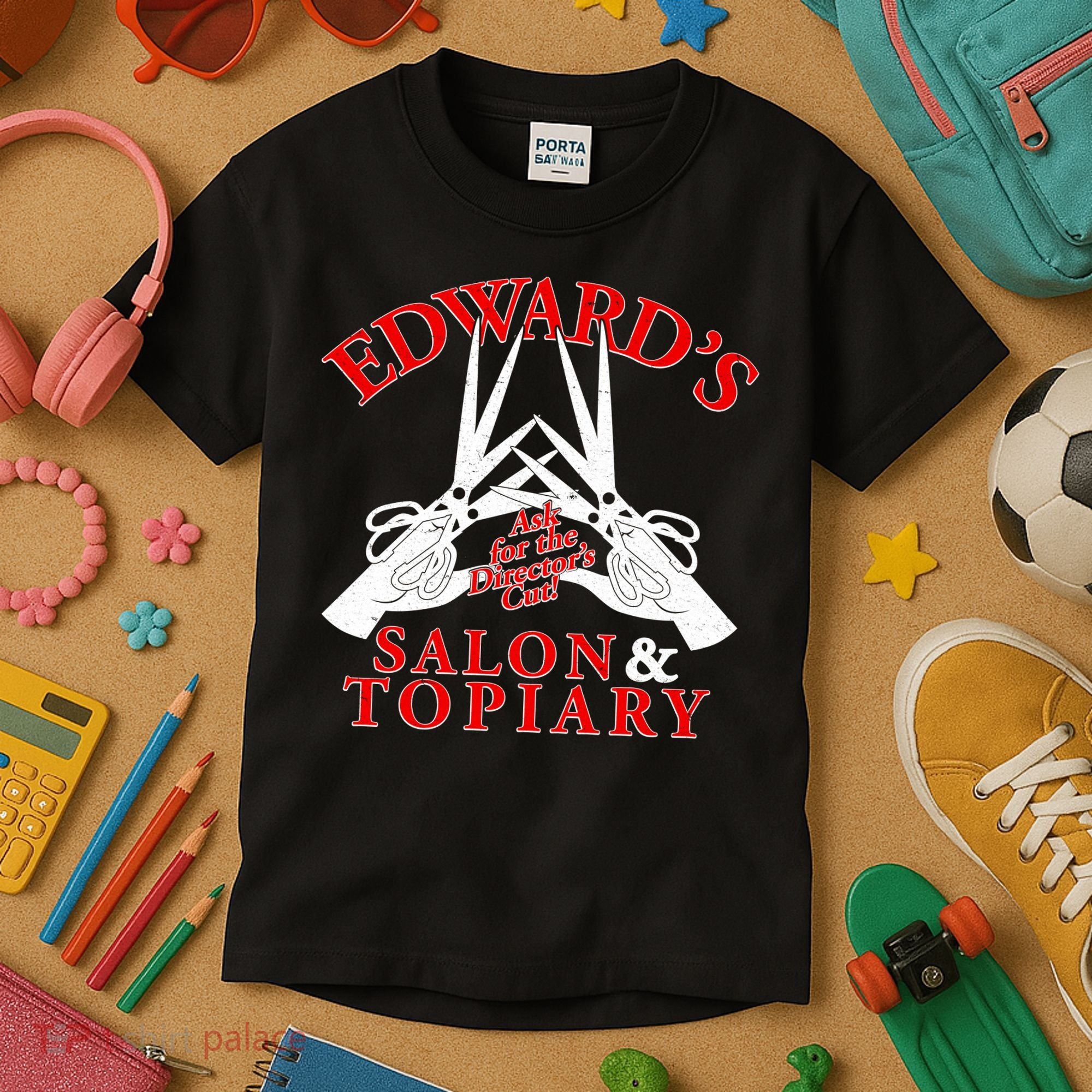 Edward's Salon & Topiary Kids T-Shirt
