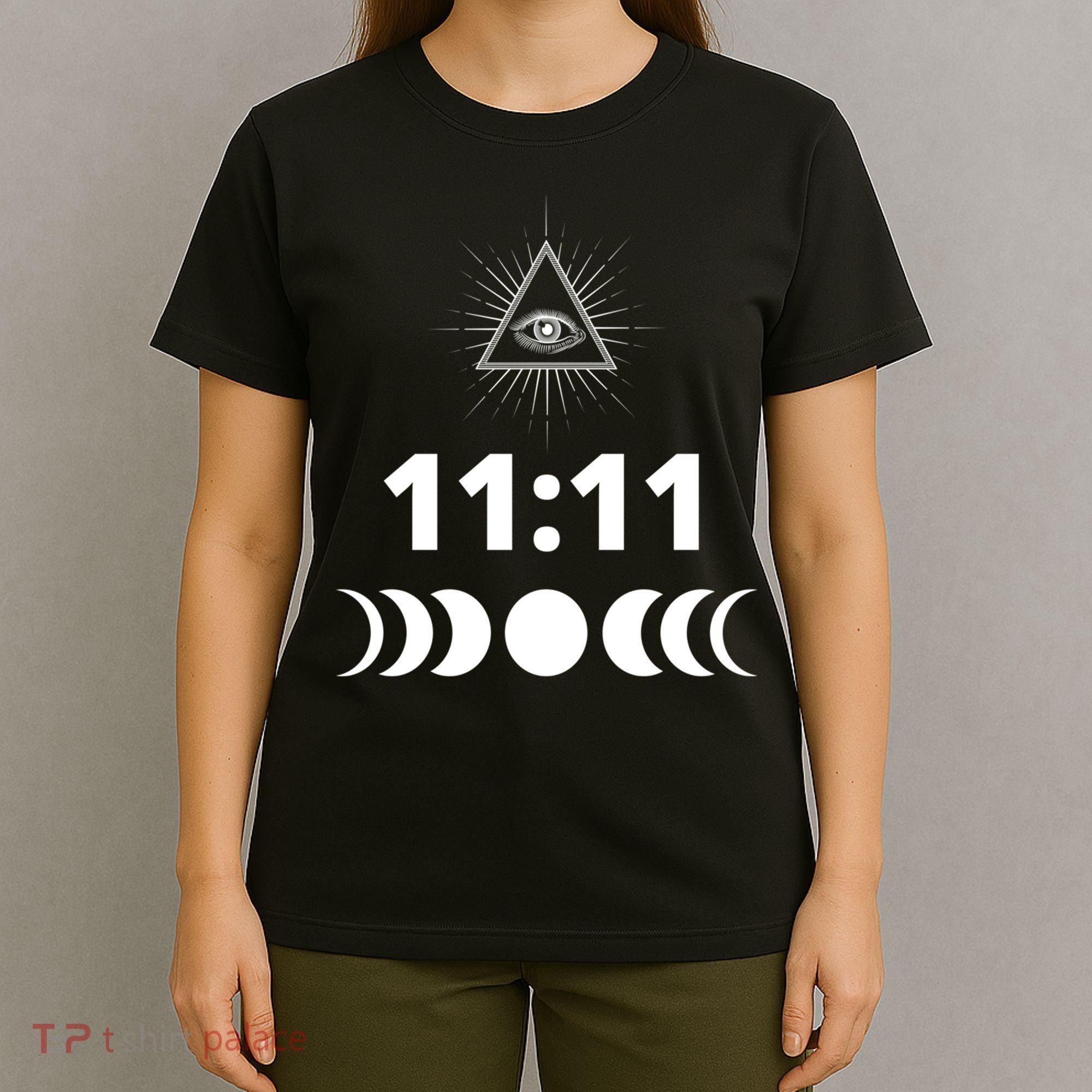 Eleven Eleven 11:11 Numerology Law Of Attraction New Age T-Shirt