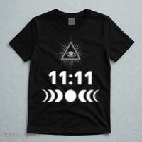 Eleven Eleven 11:11 Numerology Law Of Attraction New Age T-Shirt thumb 5