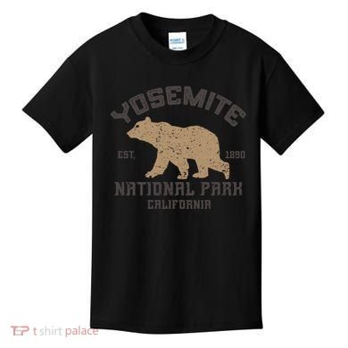 Yosemite National Park Kids T-Shirt
