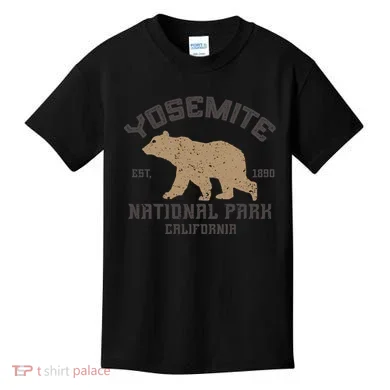 Yosemite National Park Kids T-Shirt