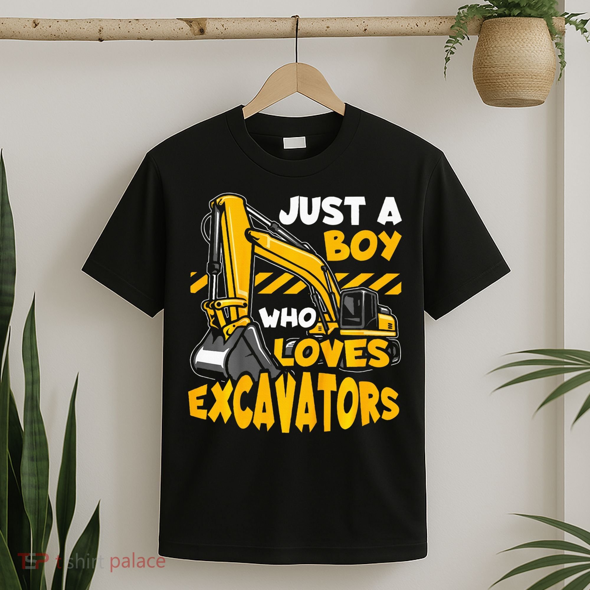 Excavator Enthusiast A Passion for Construction Vehicles T-Shirt