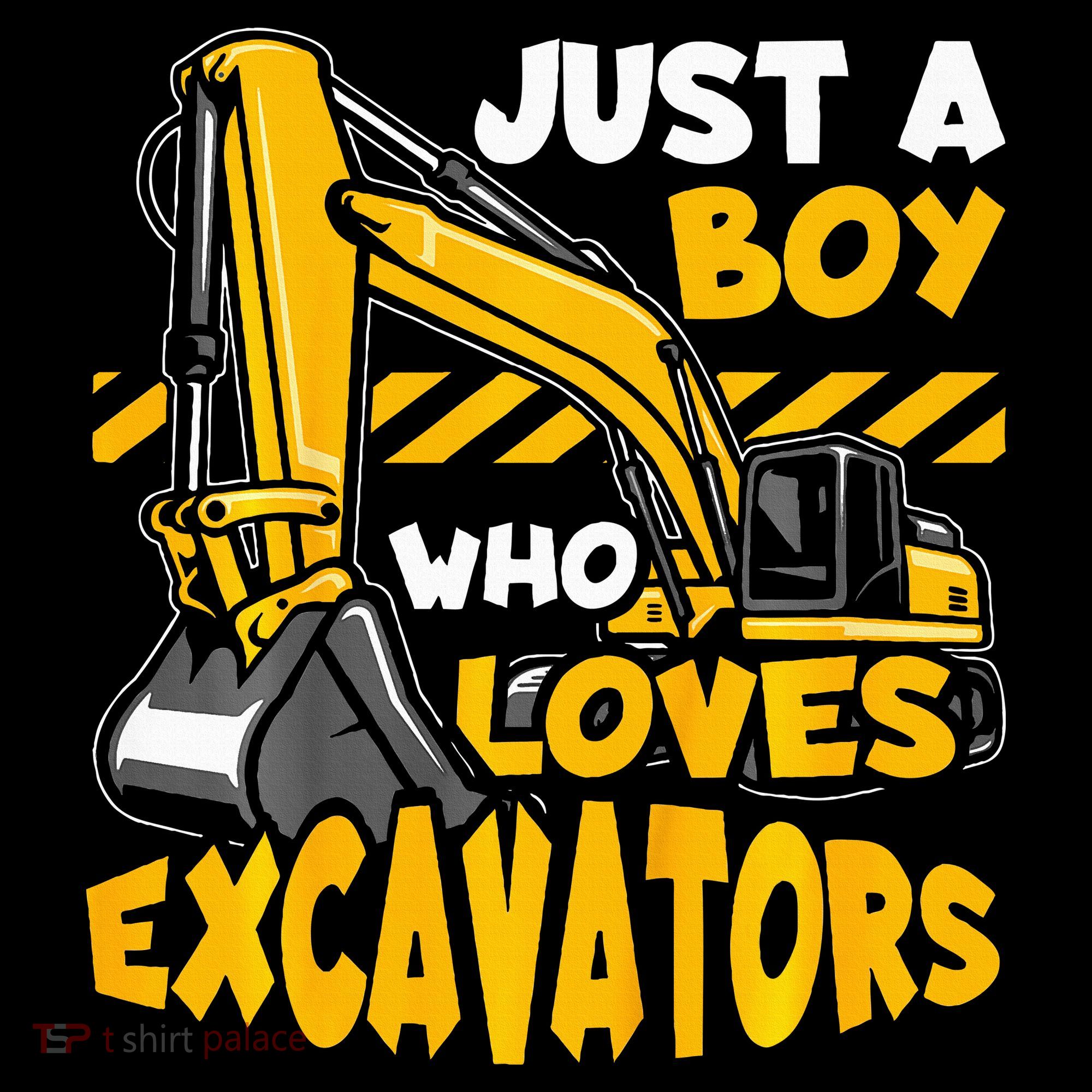 Excavator Enthusiast A Passion for Construction Vehicles T-Shirt