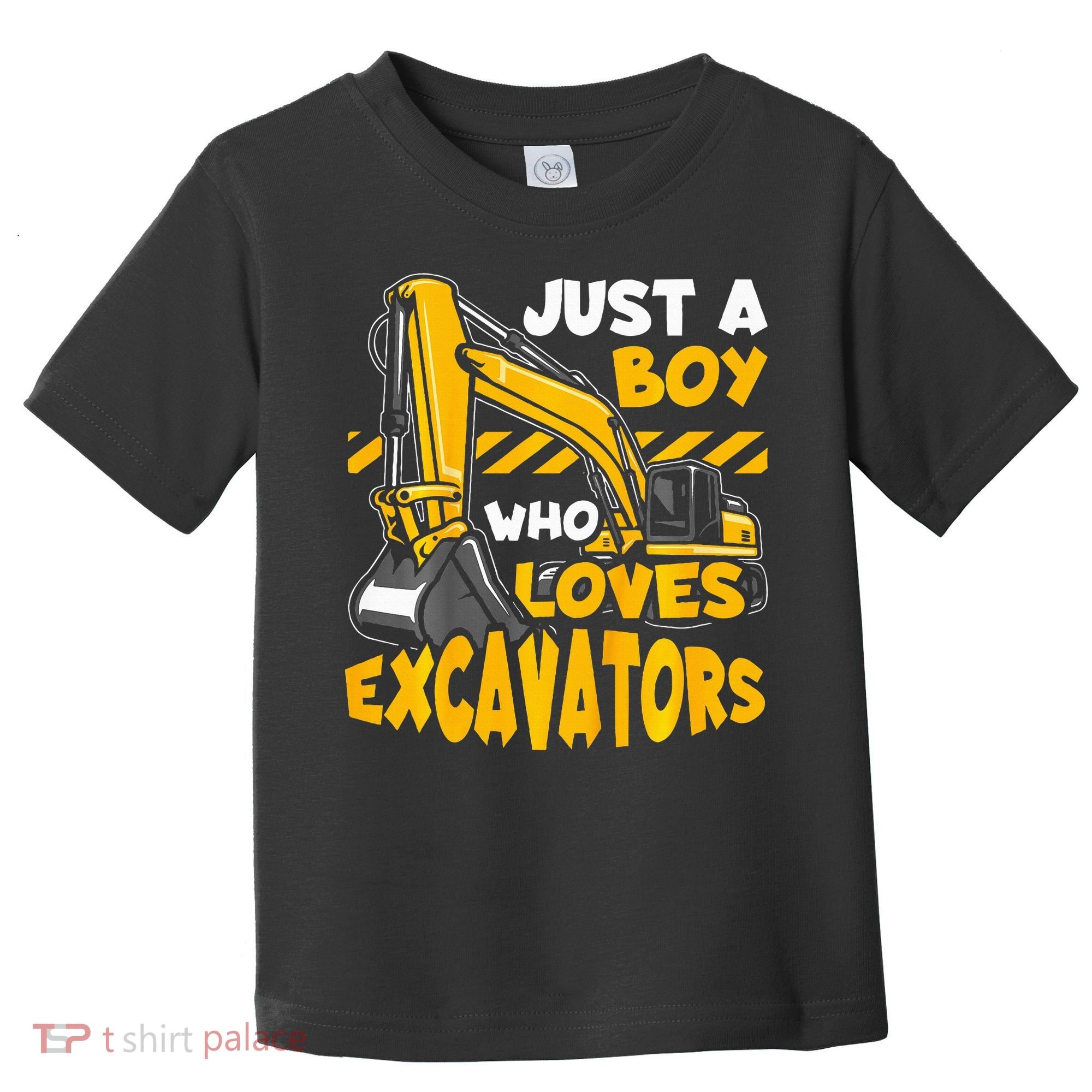 Excavator Enthusiast A Passion for Construction Vehicles Toddler T-Shirt