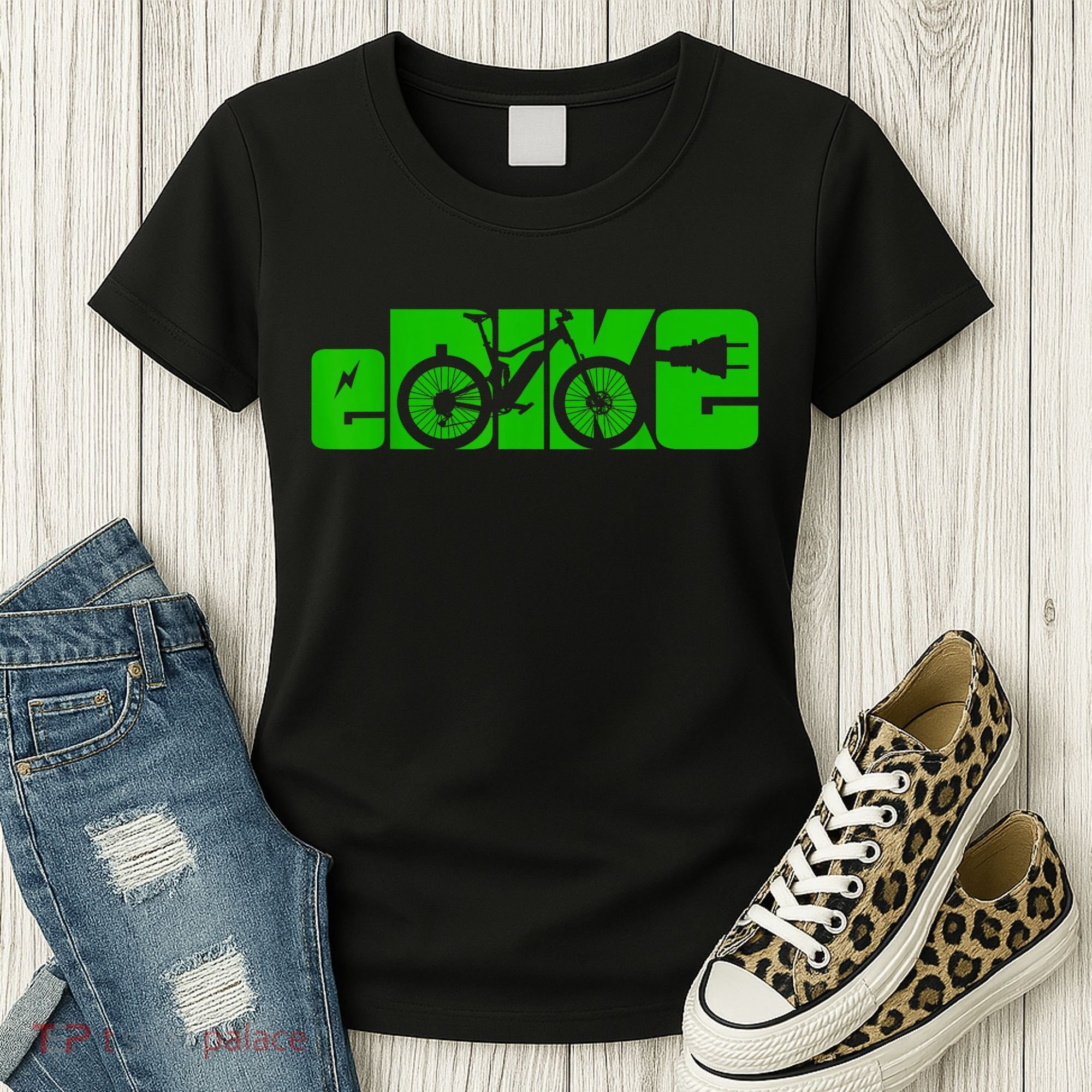 EBike Electric Bicycle Women's T-Shirt
