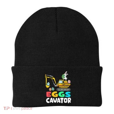 EggsCavator Easter Bunny Excavator Easter Beanie